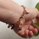 دستبند مروارید و سنگ جاسپر