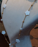 گردنبند صدف و مروارید